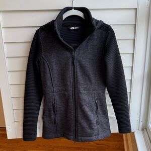 The North Face | Women’s Black/Charcoal Full-Zip Hooded Jacket | Size XS/TP